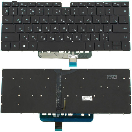 Клавіатура Huawei MagicBook Pro MBIL-WFQ9 MBILWFQ9 KLV-W29L KLVW29L HLY-W29R HLYW29R HBL-W29 HBLW29