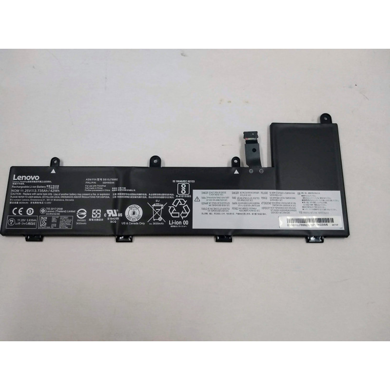 Батарея Lenovo 11E 4TH GEN-20HW GEN-20HW0000MD GEN-20HU GEN-20HU0003US GEN-20HU0004US SB10K97596 GEN-20HU0000US GEN-20HY