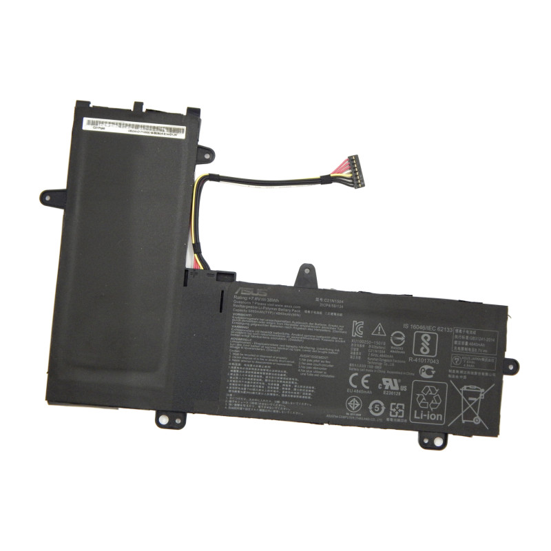 Батарея Asus C21N1504 В21N1504 VivoBook Flip E205SA TP200SA TP200SA-FV108TS TP200SA-FV0110TS E205SA TP200S TP200SA-FV01