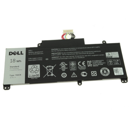 Батарея DELL Venue 8 Pro DELL 5830 74XCR T01D T10D-5830 VXGP6 074XCR X1M2Y 4960mah 18Wh