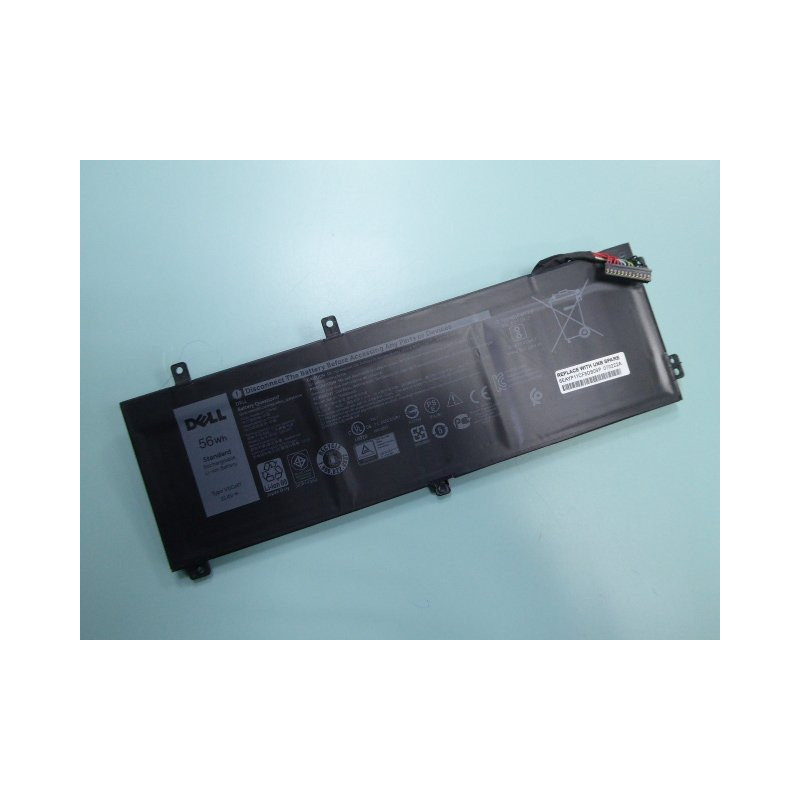 Батарея DELL Inspiron 15 7500 7501 G7 17 7700 P46E 4K1VM 0NCC3D V0GMT XYCW0 W62W6 0W62W6 XYCW0 0XYCW 4649mah 56Wh 11.4В