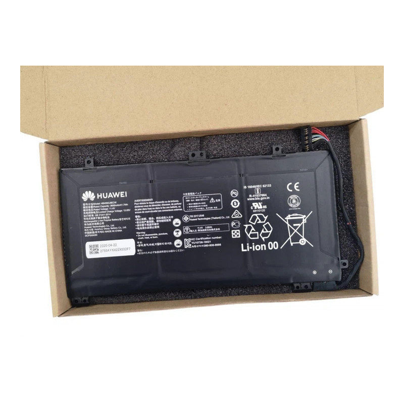 Батарея Huawei MateBook 13 2020 HN-W19L HB4593J6ECW WRT-W29 WRTB-WFE9L WRTB-WAI9L WRTB-WFH9L WRTB-WAH9L 3660mah 41.7Wh