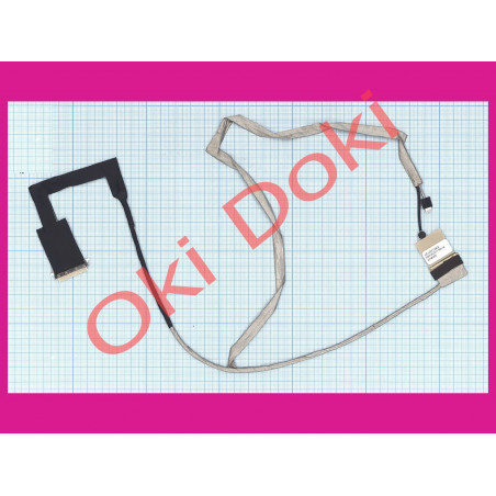Oki-doki.com.ua | Шлейф матрицы Asus X501 LED купить в Харькове, Киеве, Днепропетровске, Одессе, Запорожье, Львове