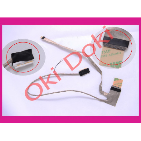 Oki-doki.com.ua | Шлейф матрицы DELL Inspirion 1564 LED купить в Харькове, Киеве, Днепропетровске, Одессе, Запорожье, Львове