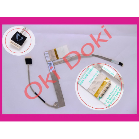 Oki-doki.com.ua | Шлейф матрицы DELL Inspirion N4050 LED купить в Харькове, Киеве, Днепропетровске, Одессе, Запорожье, Львове