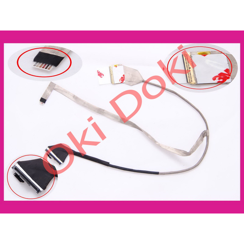 Oki-doki.com.ua | Шлейф матрицы HP Pavilion G6-1000 LED купить в Харькове, Киеве, Днепропетровске, Одессе, Запорожье, Львове