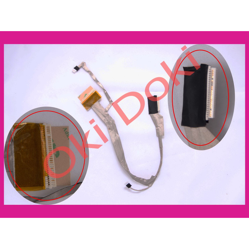 Oki-doki.com.ua | Шлейф матрицы HP Presario CQ60 купить в Харькове, Киеве, Днепропетровске, Одессе, Запорожье, Львове