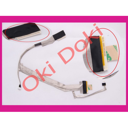 Oki-doki.com.ua | Шлейф матрицы HP Presario CQ61 CCFL купить в Харькове, Киеве, Днепропетровске, Одессе, Запорожье, Львове
