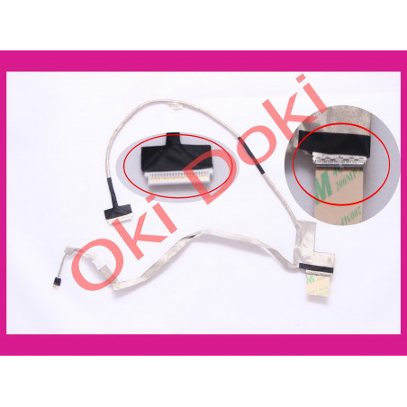 Oki-doki.com.ua | Шлейф матрицы TOSHIBA C670 LED купить в Харькове, Киеве, Днепропетровске, Одессе, Запорожье, Львове