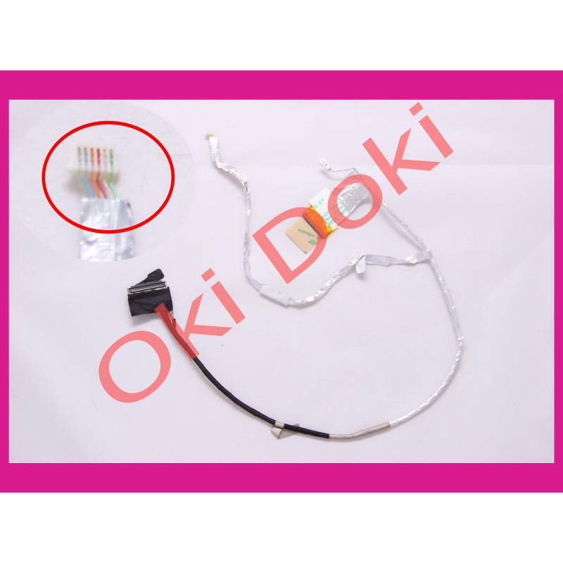 Oki-doki.com.ua | Шлейф матрицы HP Pavilion DV7T-6000 LED купить в Харькове, Киеве, Днепропетровске, Одессе, Запорожье, Львове