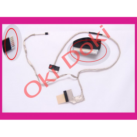 Oki-doki.com.ua | Шлейф матрицы TOSHIB L675 LED купить в Харькове, Киеве, Днепропетровске, Одессе, Запорожье, Львове