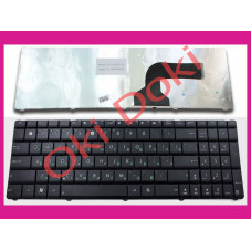 Клавіатура Asus A52 K52 X54 N53 N61 N73 N90 P53 X54 X55 X61 чорна із чорною рамкою N53 version type 2