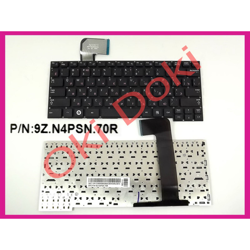 Клавіатура Samsung X128 X130 SF210 чорна NP-X128 NF210 NP-NF210 NF310 NP-NF310