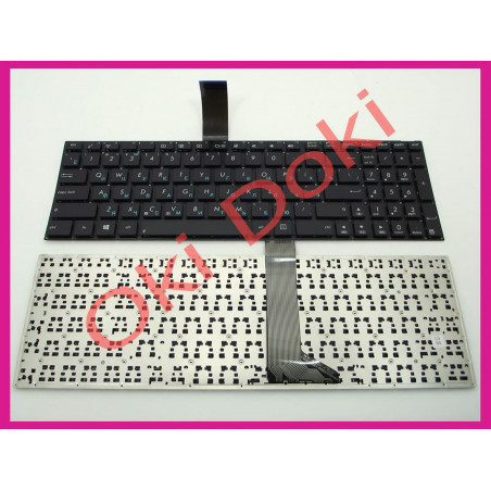Клавіатура ASUS A56 K56 S56 S505 R505 російська чорна без рамки
