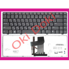 Клавиатура Dell XPS 15 L502X M5040 N5050 N5040 N4110 черная рамка с подсветкой