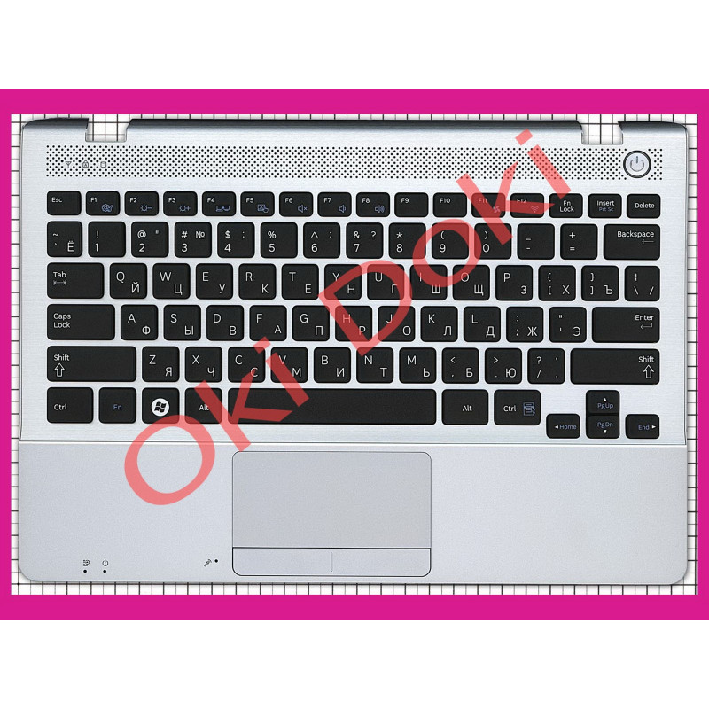 Клавіатура Samsung NP300U1A NP305U1A 300U1A 305U1A чорна Topcase