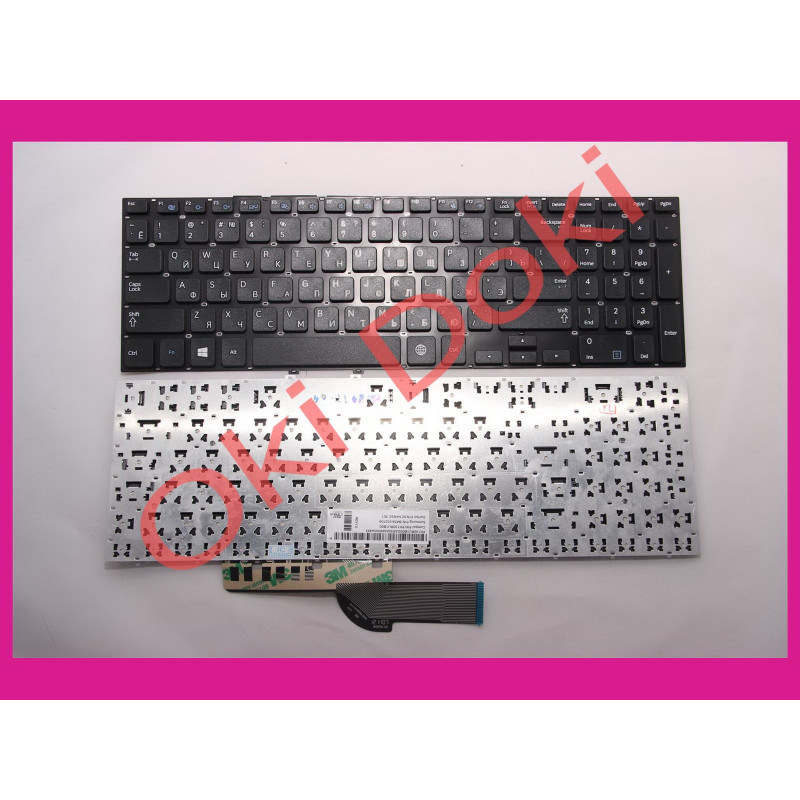 Клавиатура SAMSUNG NP270 NP300E5V NP350 NP355 NP550 rus black