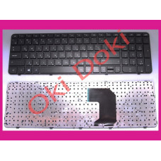 Клавиатура HP G7-2000 черная с рамкой