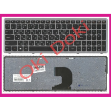 Клавиатура LENOVO IdeaPad P500 Z500 rus black silver frame