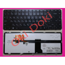 Клавіатура HP Pavilion dm4 dm4-1000 dv5-2000 dv5-2100 чорна з підсвіткою