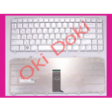 Клавіатура Dell Inspiron 1420 1520 1525 1526 1540 Vostro 1400 1500 XPS M1330 срібляста