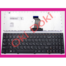 Клавиатура Lenovo Ideapad G580 G585 Z580 Z580A Z585 Z780 G780 черная с рамкой ORIGINAL