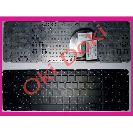 Клавиатура HP Pavilion dv7-4000 черная без рамки горизонтальный энтер type 2