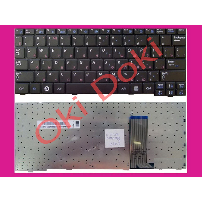 Клавиатура Samsung X120 X118 черная BA59-02584C