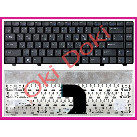 Клавиатура Dell Vostro 3300 3400 3500 черная