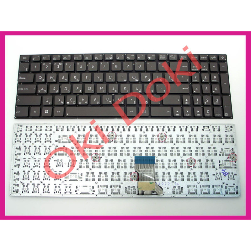 Клавиатура ASUS UX52 UX52A UX52V UX52VS RU без рамки Клавиатура ASUS UX52 UX52A UX52V UX52VS RU без рамки