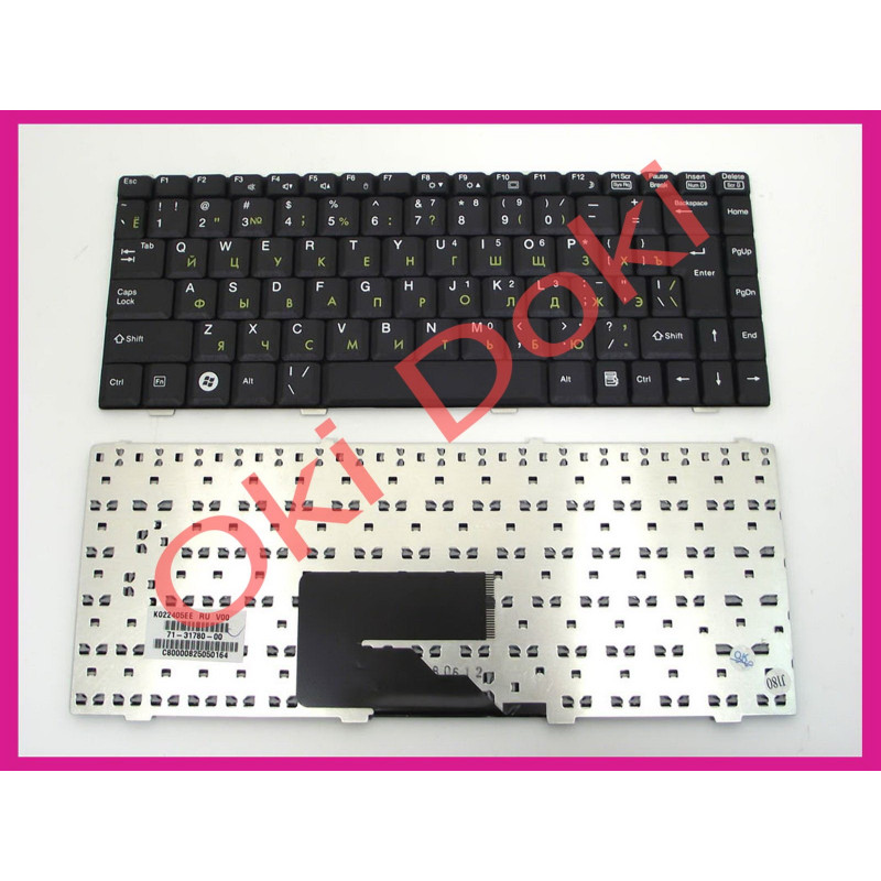 Клавіатура Fujitsu Amilo V2030 V2035 V2055 V3515 black