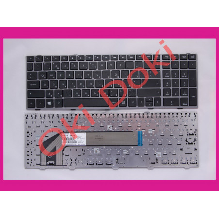 Клавиатура HP ProBook 4540S 4545S с серой рамкой