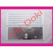 Клавиатура Sony VPC-EG VPC-EK Series RU white с рамкой