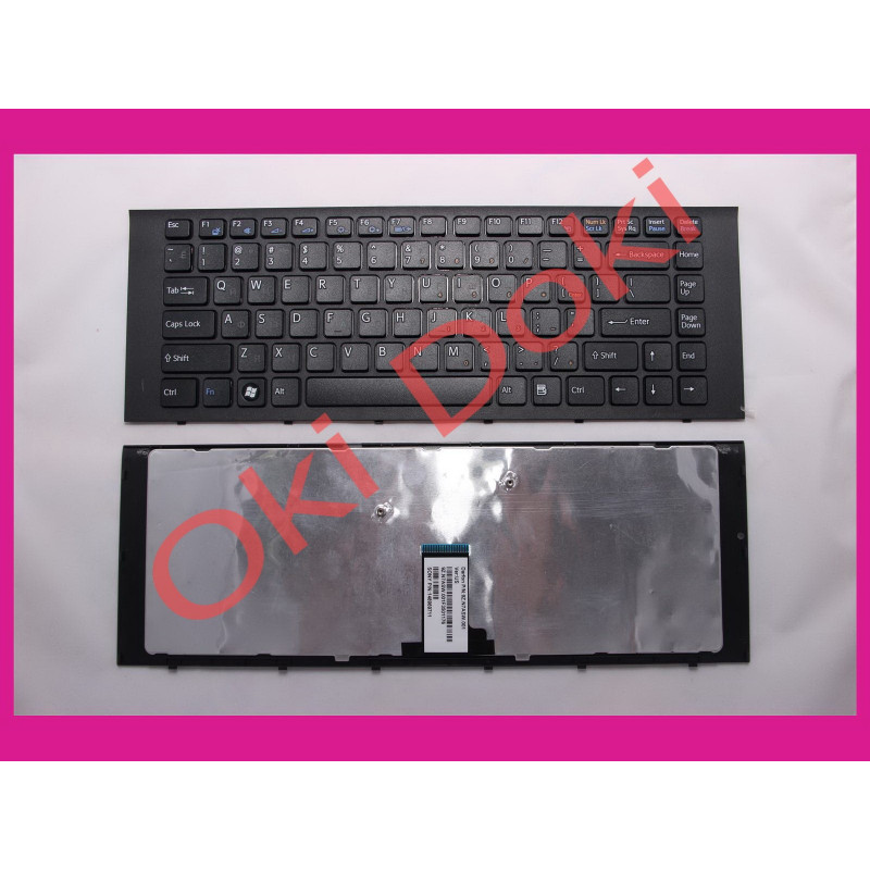 Клавиатура Sony VPC-EG VPC-EK Series RU black с рамкой type 1 Клавиатура Sony VPC-EG VPC-EK Series RU black с рамкой type 1