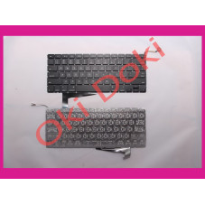 Клавиатура APPLE MacBook Pro A1286 MB470 MB471 2008 15.4" US black горизонтальный энтер