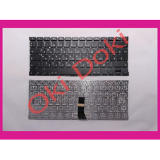 Клавиатура APPLE MacBook Air A1369 2011 A1466 2012-2017 MC503 MC504 13.3" US RUS black вертикальный Enter клав