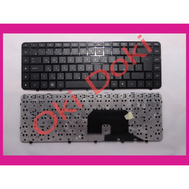 Клавиатура HP Pavilion dv6-3000 черная с черной рамкой вертикальный Enter type 2 Клавиатура HP Pavilion dv6-3000 черная с черной рамкой вертикальный Enter type 2