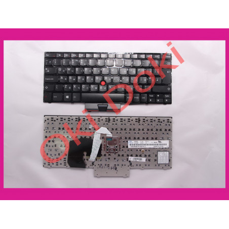 Клавіатура LENOVO ThinkPad S230 rus black