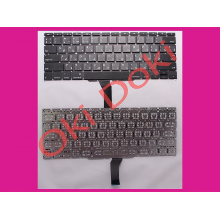 Клавіатура Apple MacBook Air A1370 A1465 11" 2011-2012р US Ru горизонтальний Enter