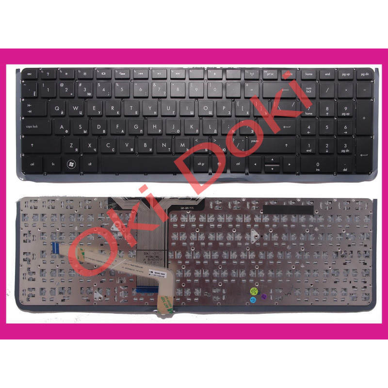 Клавиатура HP Envy 17-3000 17-3200 17t-3000 17t-3200 series rus black подсветка клавиш Клавиатура HP Envy 17-3000 17-3200 17t-3000 17t-3200 series rus black подсветка клавиш