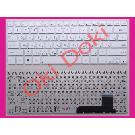 Клавиатура ASUS S200 X201 X202 series rus white type 3