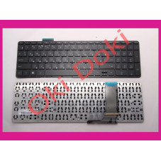 Клавіатура HP ENVY 15-J 15T-J 15Z-J 17-J 17T-J m6-n000 m6-n100 m6-w100 чорна без рамки