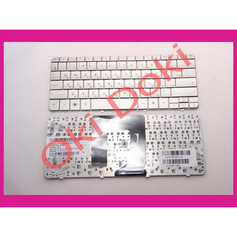 Клавиатура HP mini 311 Pavilion dm1 dm1-1000 dm1-1100 dm1-2000 silver Клавиатура HP mini 311 Pavilion dm1 dm1-1000 dm1-1100 dm1-2000 silver