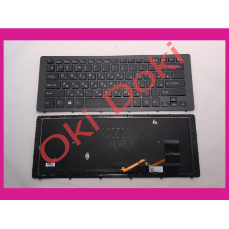 Клавиатура Sony SVF15N black with backlith