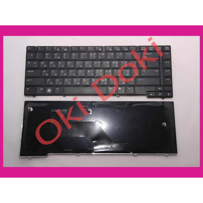 Клавіатура HP EliteBook 8440p 8440w Compaq 8440p 8440w rus black type 2