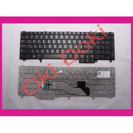Oki-doki.com.ua | Клавиатура DELL Latitude E6520 E6530 E6540 E5520 E5520M E5530 Precision M4600 M6600 rus black купить в Харьков