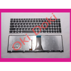 Клавиатура LENOVO G50-30 G50-45 G50-70 G50-80 Z50-70 Z50-75 Z70-80 Flex 2-15 B50-30 rus silver с подсветкой