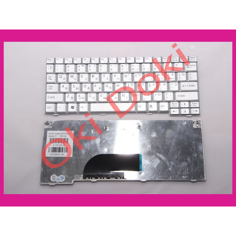 Клавіатура Sony VPC-M11 VPC-M12 PCG-21313M 21313L 21311T silver type 2