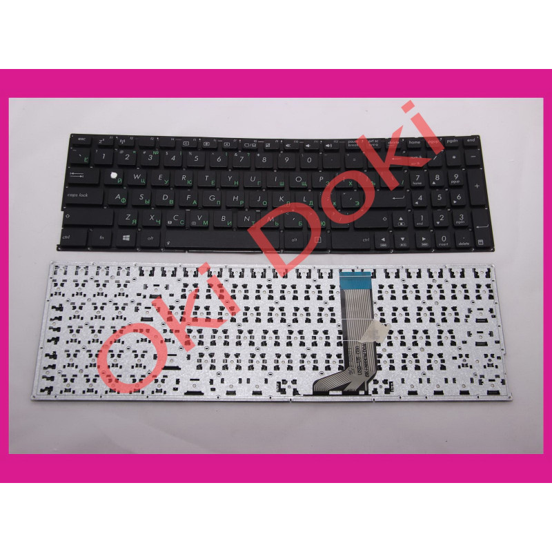 Клавіатура ASUS X556 series rus black