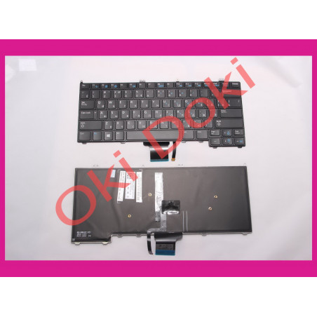 Клавіатура DELL Latitude 7000 E7240 E7440 rus black підсвітка клавіш